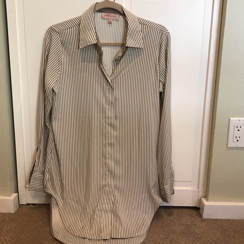Philosophy tunic top